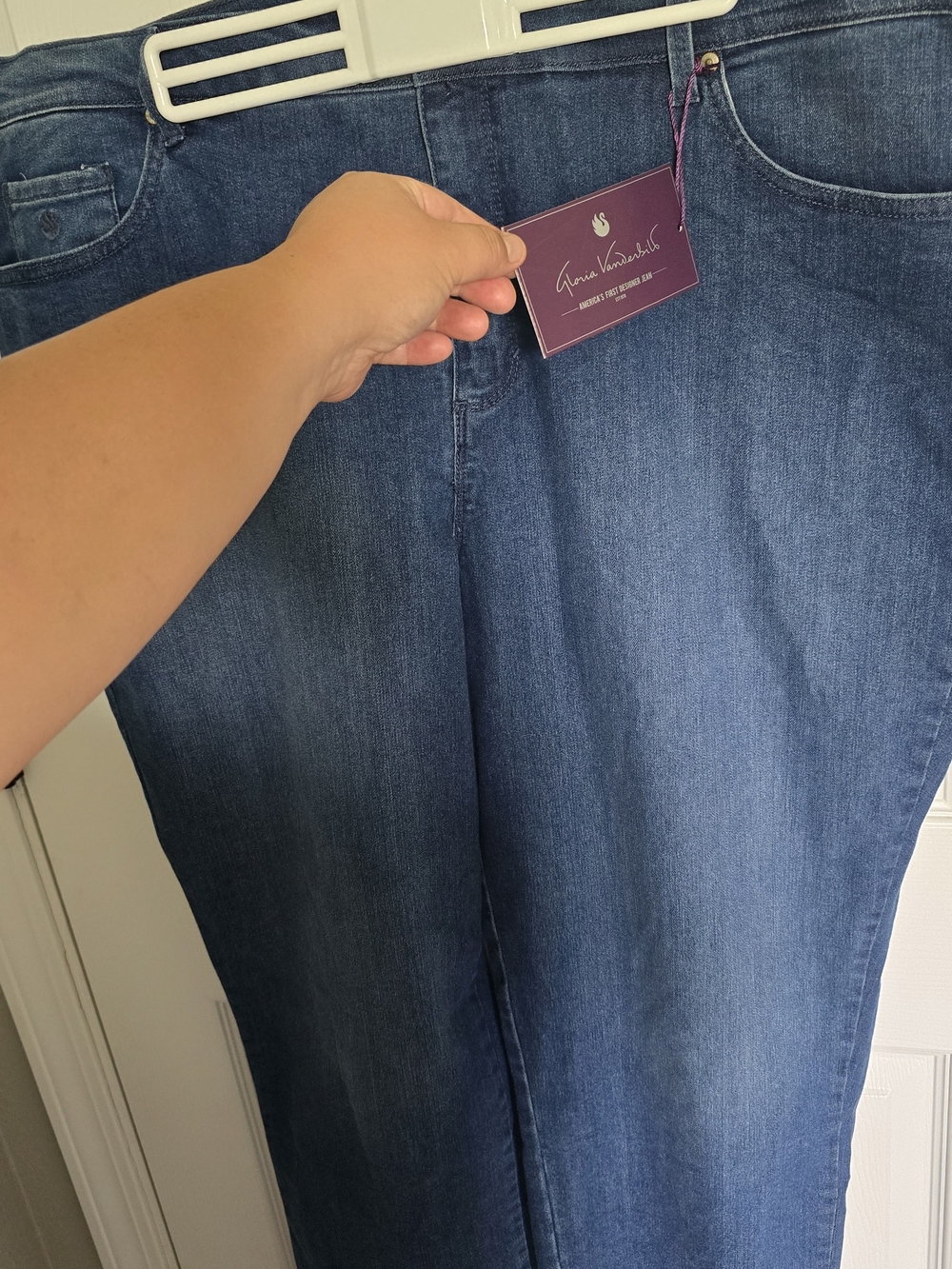 Women's Gloria Vanderbilt Denim Jean Plus Size Brand New - Size 22W - Picture 3 of 10
